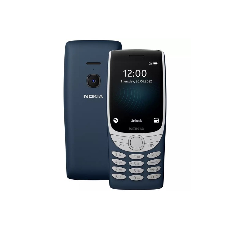 Nokia 8210 4G Blue 2.8" 128MB 4G Unlocked & SIM Free Mobile Phone 