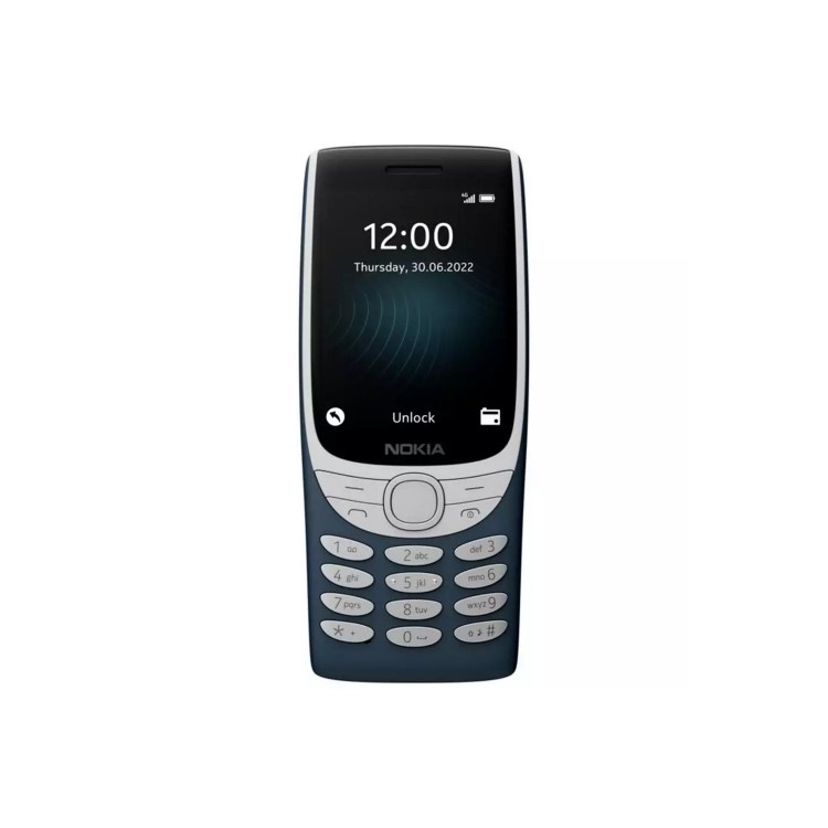 Nokia 8210 4G Blue 2.8" 128MB 4G Unlocked & SIM Free Mobile Phone 