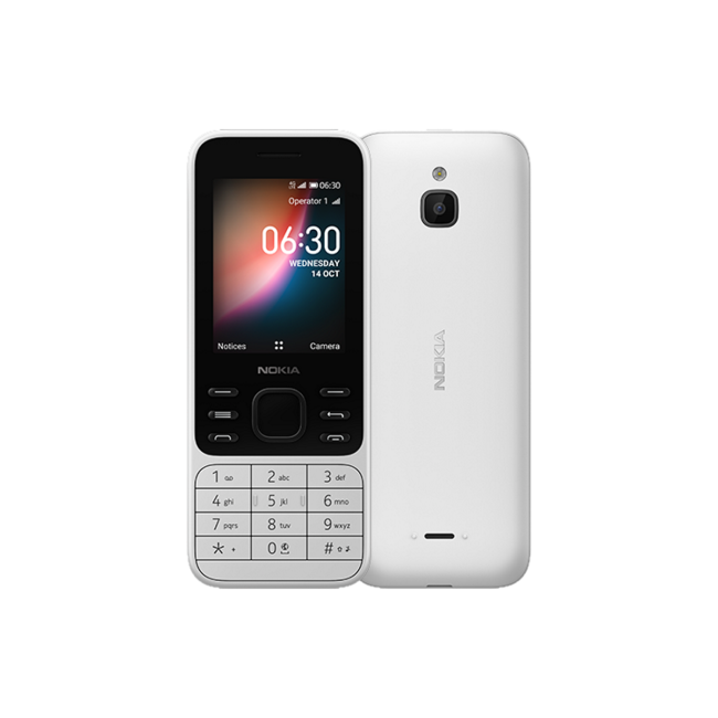 Nokia 6300 4G White 2.42 4GB 4G Unlocked & SIM Free