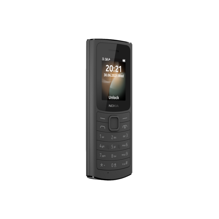 Nokia 110 4G Black 1.8" 128MB 4G Unlocked & SIM Free Mobile Phone