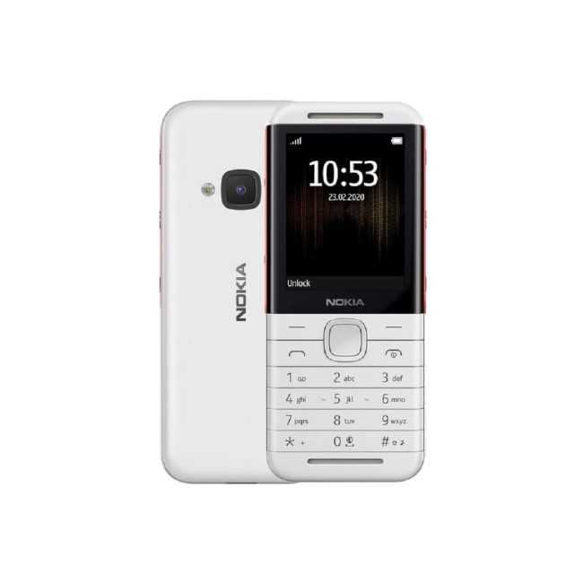 Nokia 5310 2020 White 2.4" 2G Dual SIM Unlocked & SIM Free 