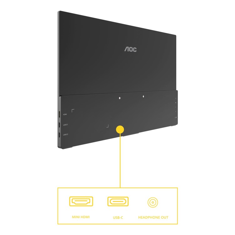 AOC 16T20E2 15.6" IPS Full HD Portable Monitor