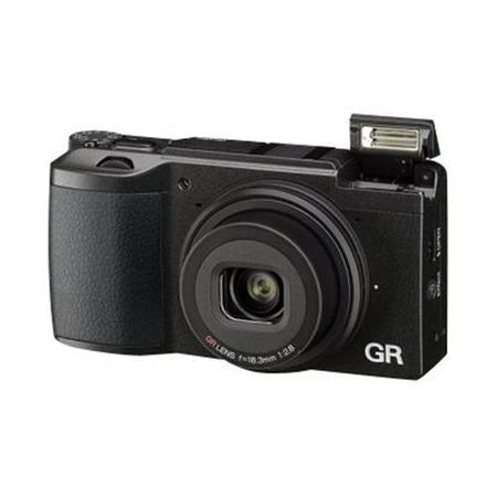 Ricoh GR II Camera Black 16MP 3.0LCD FHD 18.3mm Wide Lens F2.8 WiFi