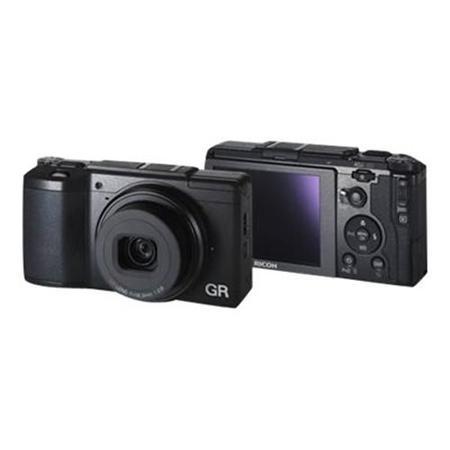 Ricoh GR II Camera Black 16MP 3.0LCD FHD 18.3mm Wide Lens F2.8 WiFi