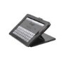 Trust Organiser and Folio Stand for iPad - Black Compatible with iPad 2/3/4