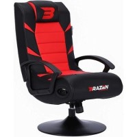 BraZen Pride 2.1 Bluetooth Surround Sound Gaming Chair - Red BraZen Pride 2.1 Bluetooth Surround Sound Gaming Chair - Red