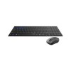 Rapoo 9060M Multi-mode Wireless Mouse &amp; Ultra-slim Keyboard Set Black UK Layout