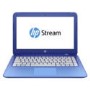 Refurbished HP Stream 13-c055sa 13.3" Intel Celeron N2840 2GB 32GB SSD Windows 10 Laptop in Blue