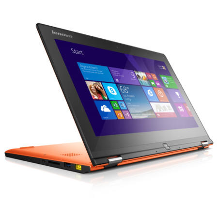Refurbished Grade A1 Lenovo IdeaPad Yoga 2 11 Pentium Quad Core 4GB 500GB Windows 8.1 11.6 inch Touchscreen Convertible Laptop 