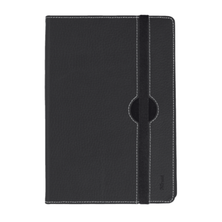 Trust Stick&Go Folio Case With Stand For 7-8" Tablets - Black