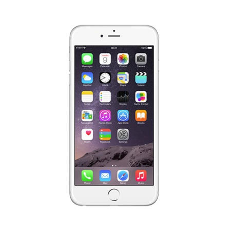 Grade A Apple iPhone 6 Plus Silver 5.5" 64GB 4G Unlocked & SIM Free