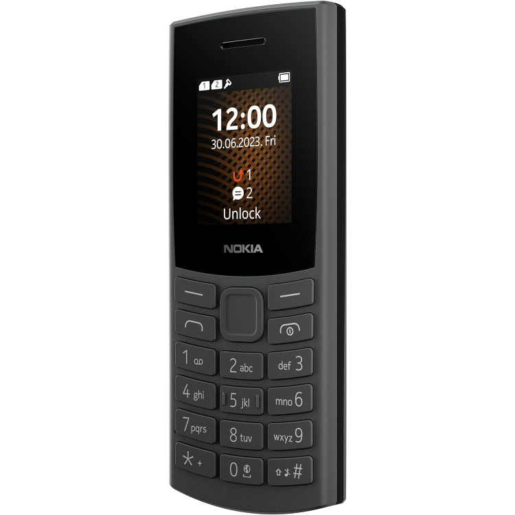 Nokia 105 4G 2024 1.8" 128MB 4G Unlocked & SIM Free Mobile Phone