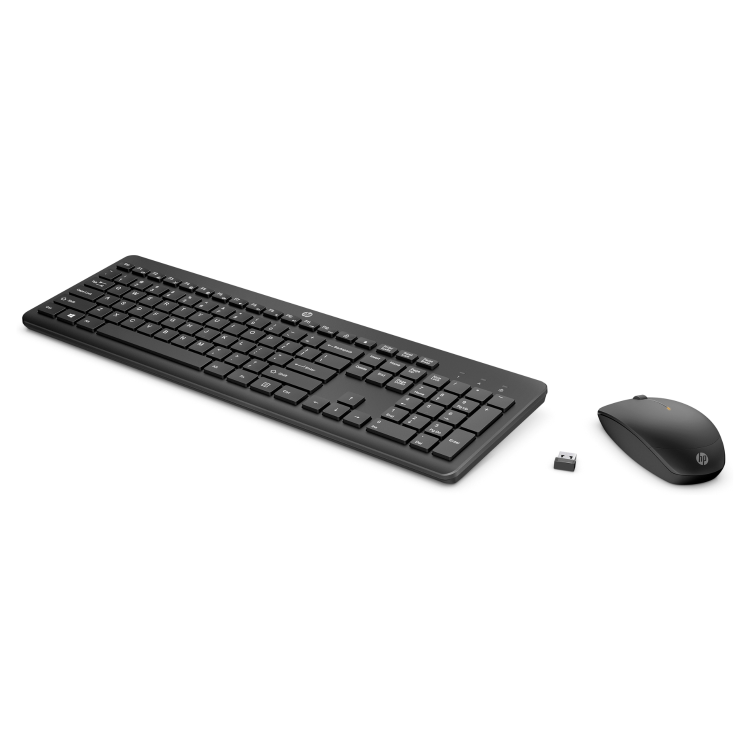 HP 235 Wireless Keyboard and Mouse Combo Black