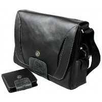 Port Designs Lgendary leather/twill messenger 15.6"