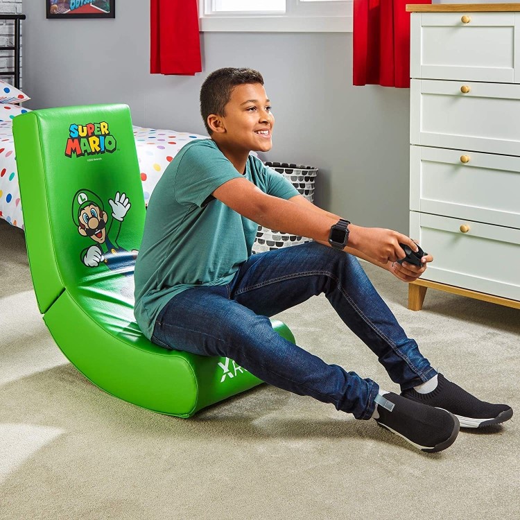 X Rocker Nintendo Video Rocker Gaming Chair - Luigi