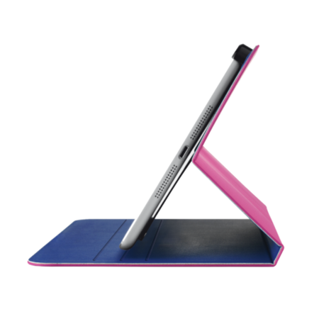 Trust Aeroo Ultrathin Folio Stand For IPad Air 2 - Pink/Blue
