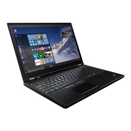 Lenovo ThinkPad P50 Core i7-6820HQ 8GB 256GB SSD Quadro M2000M 15.6 Inch Windows 7 Professional Work