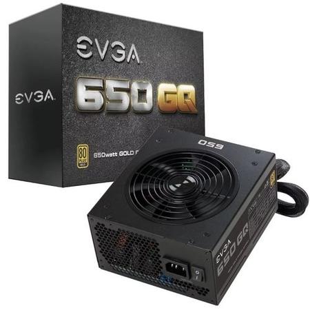 EVGA GQ 650W 80 Plus Gold Hybrid Modular Power Supply