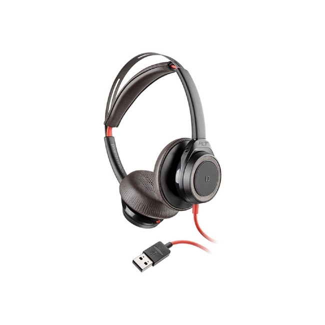 Poly Blackwire 7225 Double Sided On-ear Stereo USB with Microphone Headset