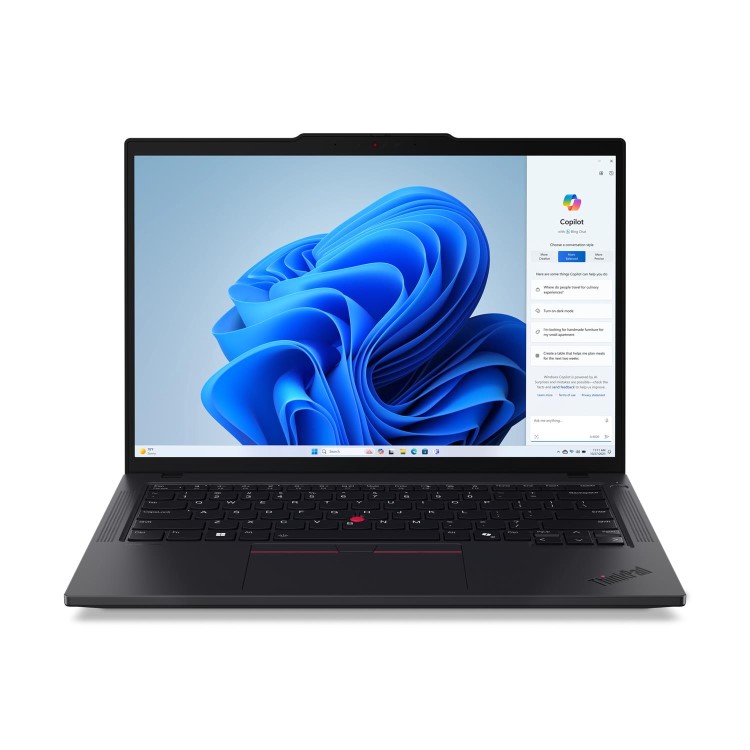 Hewlett Packard Lenovo ThinkPad T14 Gen 5 Intel Intel Core Ultra 5 135U Laptop 35.6 cm 14" Touchscreen WUXGA 16 GB DDR5-SDRAM 512 GB SSD Wi-Fi 6E 802.11ax Windows 11 Pro UK English Black