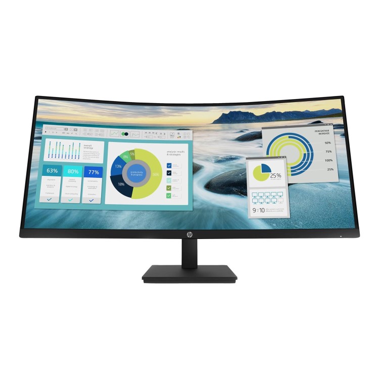HP P34hc G4 34" VA WQHD USB-C Curved VA Monitor