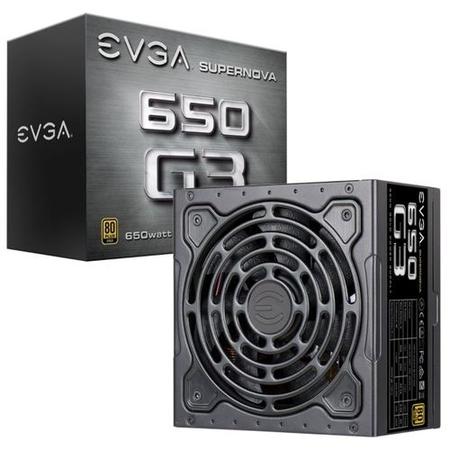 EVGA SuperNOVA G3 650W 80 Plus Gold Fully Modular Power Supply