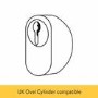 Nuki Smart Lock 2.0 for Oval Cylinder Locks - works with iOS & Android 