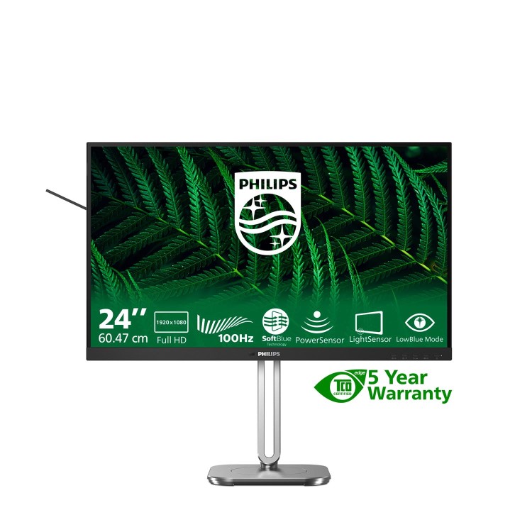 Philips 5000 Series 24B2G5200 24" IPS Full HD 100Hz Efficiency Business Monitor