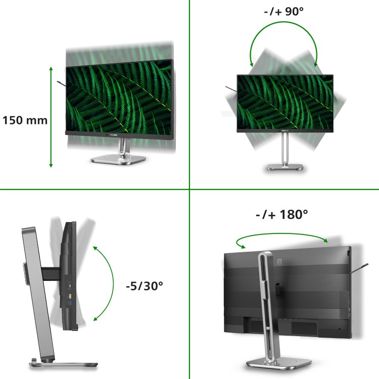 Philips 5000 Series 24B2G5301 24" IPS Full HD 100Hz Business Monitor