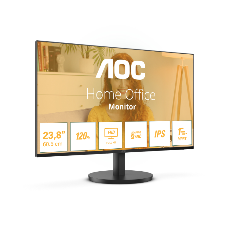 AOC 24B3HA2 23.8" IPS Full HD 120Hz 1ms Monitor
