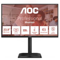 AOC E4 24E4CV 24" IPS Full HD 120Hz USB-C RJ45 Monitor