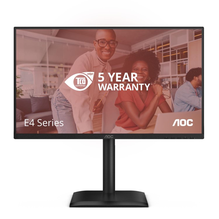 AOC E4 24E4CV 24" IPS Full HD 120Hz USB-C RJ45 Monitor
