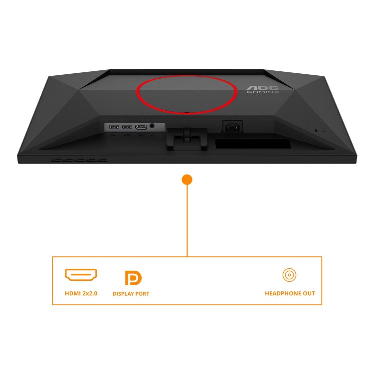 AOC 24G4ZRE 24" Fast IPS Full HD 260Hz 0.3ms Gaming Monitor