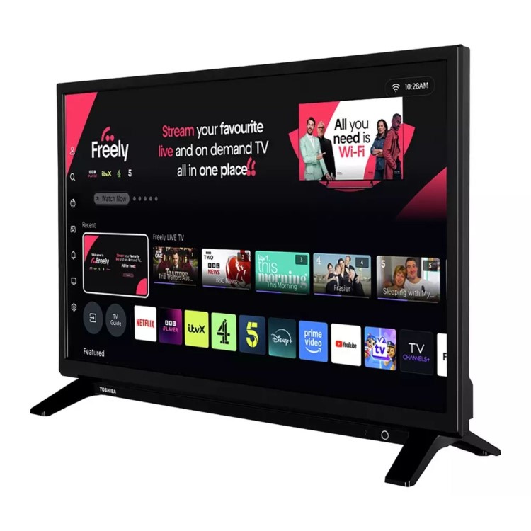 Toshiba 24WV2553DB 24" HD Ready Smart LED TV with HDR10 Dolby Audio & Freely Streaming