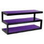 Norstone Esse Black and Purple TV Stand - Up to 50 Inch