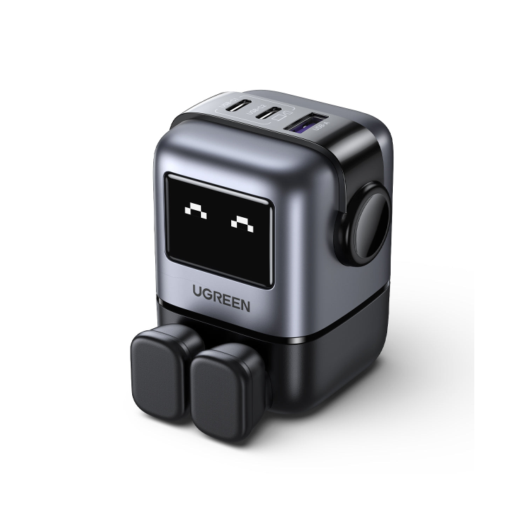 UGREEN Uno 65W 3-Port GaN Charger - Black