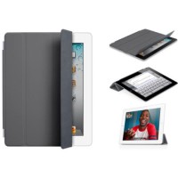 iPad 2 Smart Cover - Polyurethane - Dark Grey - for iPad 2/3/4