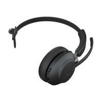 Jabra Evolve2 65 Single Sided On-ear Stereo USB with Microphone Headset Jabra Evolve2 65 Single Sided On-ear Stereo USB with Microphone Headset