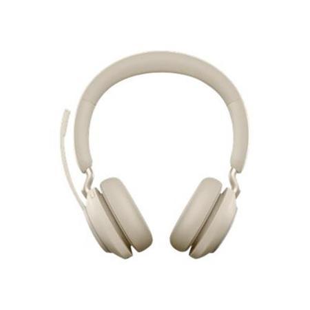 Jabra Evolve2 65 UC Stereo Headphones - Beige