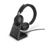 Jabra Evolve2 65 MS Stereo Stand Black