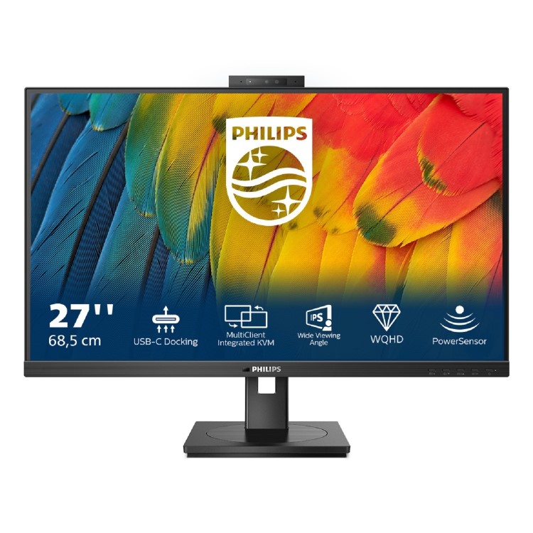 Philips 5000 Series 27B1U5601H 27" IPS QHD USB-C Docking Monitor