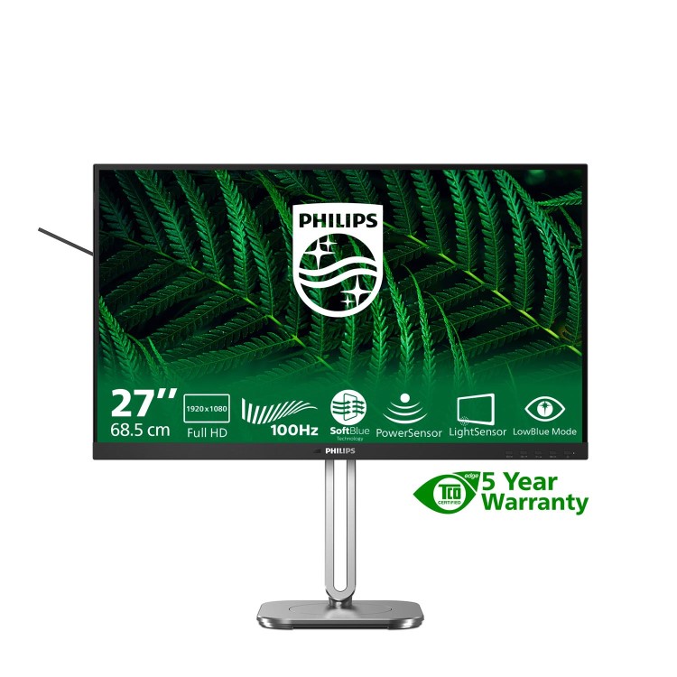 Philips 5000 Series 27B2G5200 27" IPS Full HD 100Hz Efficiency Business Monitor
