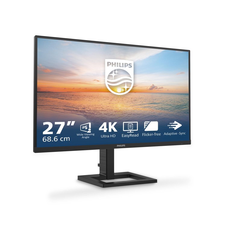 Philips 1000 Series 27" IPS 4K UHD Height-Adjustable Monitor