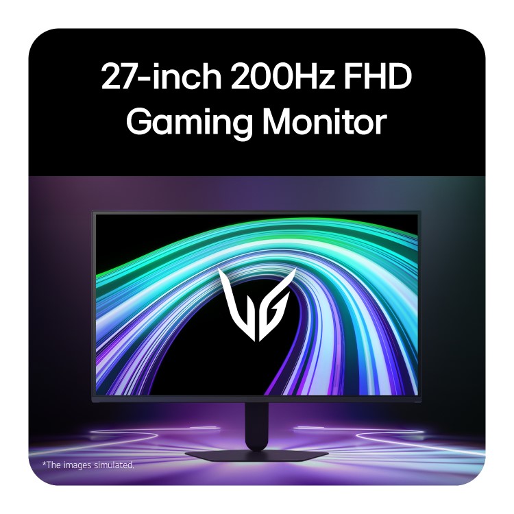 LG UltraGear G5 27" IPS Full HD 200Hz 1ms Gaming Monitor