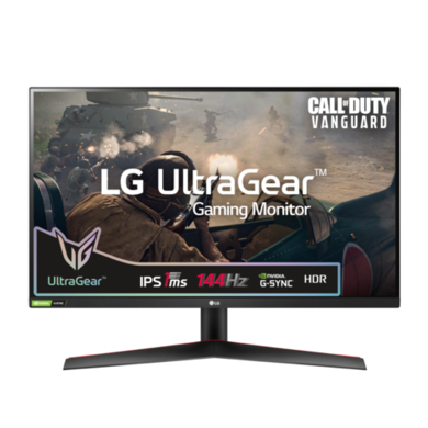 LG UltraGear 27GN800P-B 27" IPS QHD 144Hz Gaming Monitor