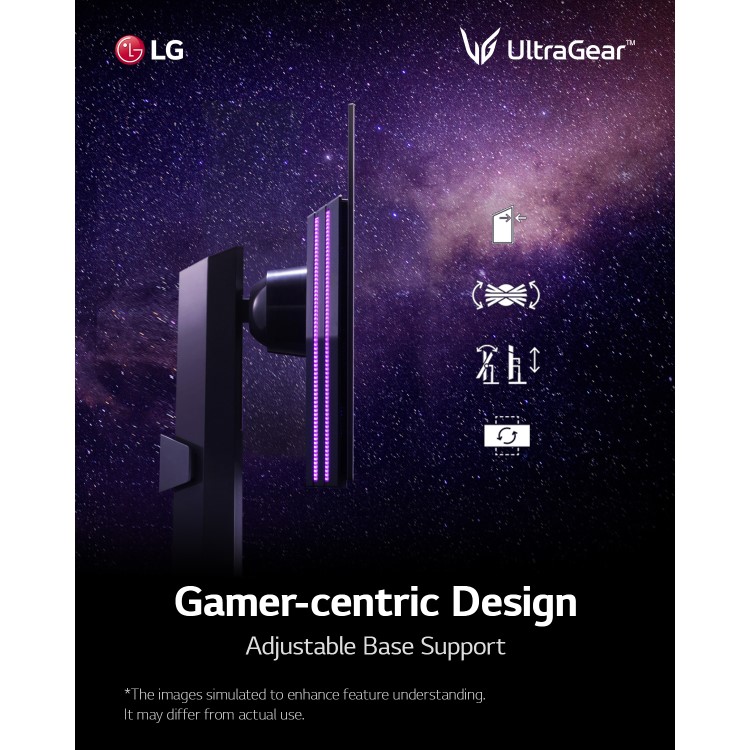 LG UltraGear 27GS95QE 27" QHD OLED 240Hz 0.03ms Gaming Monitor