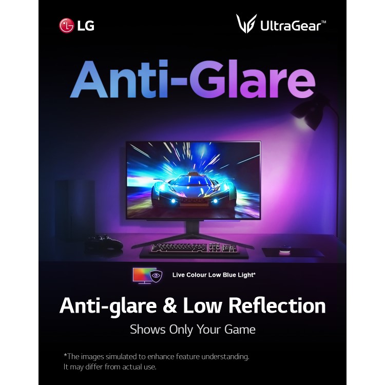 LG UltraGear 27GS95QE 27" QHD OLED 240Hz 0.03ms Gaming Monitor