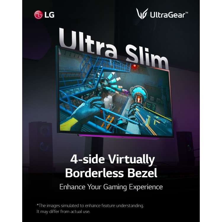 LG UltraGear 27GS95QE 27" QHD OLED 240Hz 0.03ms Gaming Monitor