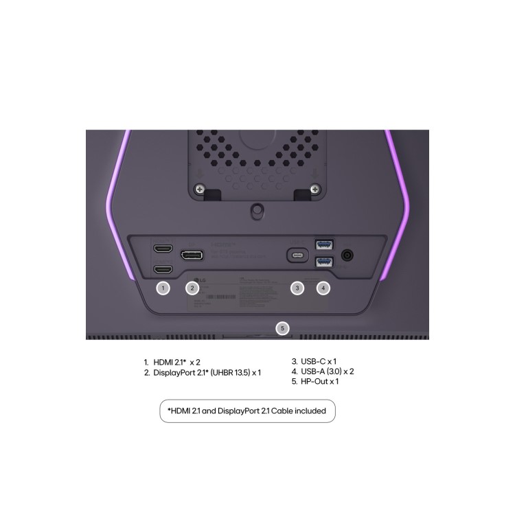 LG UltraGear 27GX790B 27" OLED Dual Mode Full HD 720Hz QHD 540Hz 0.02ms Gaming Monitor