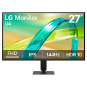 27U411B-B.AEK LG 27U411B-B 27" IPS Full HD 144Hz Monitor